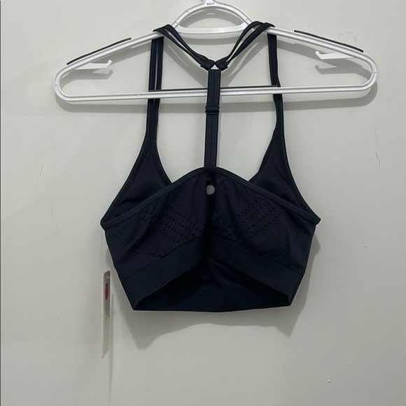 Yogalicious Women's Black Sports Bra - Picture 2 of 2